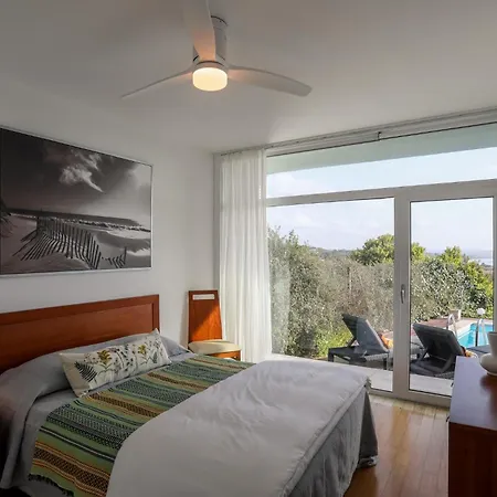 빌라 Casa Andorinha With Private Pool & Coastal Views 포즈도아렐로